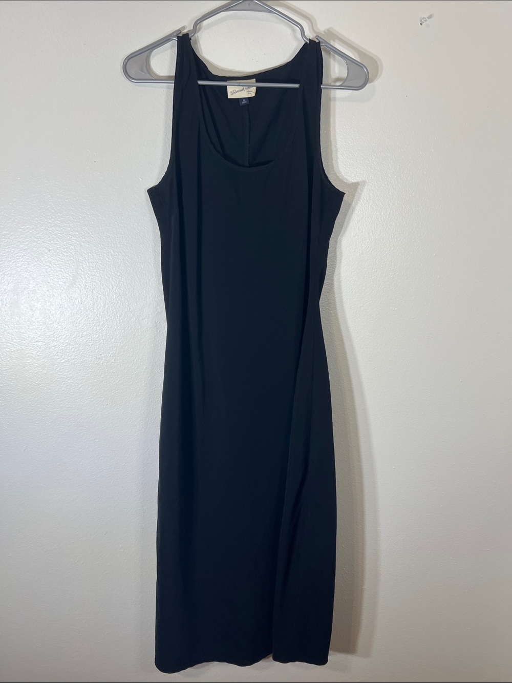 Universal Thread Black Sleeveless Midi Dress